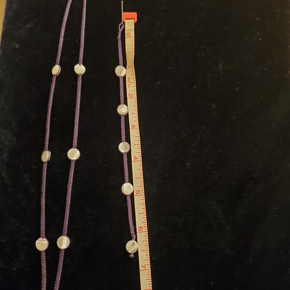 Handmade macrame jewelry set - Picture 6 of 6